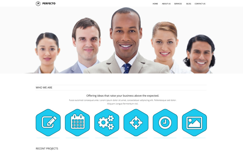 Free Shipping Responsive Website Template