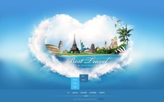 Free Journey Agency Website Template