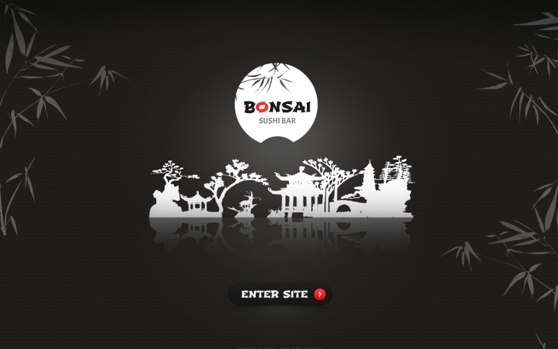 Free Sushi Bar Website Design Website Template