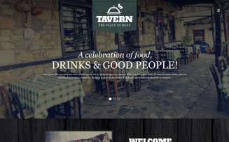 Free Tapas Restaurant Responsive Website Theme