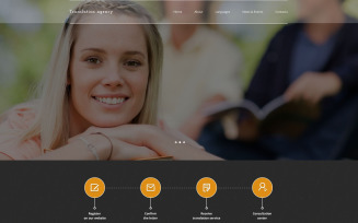 Free Translation Bureau Website Template