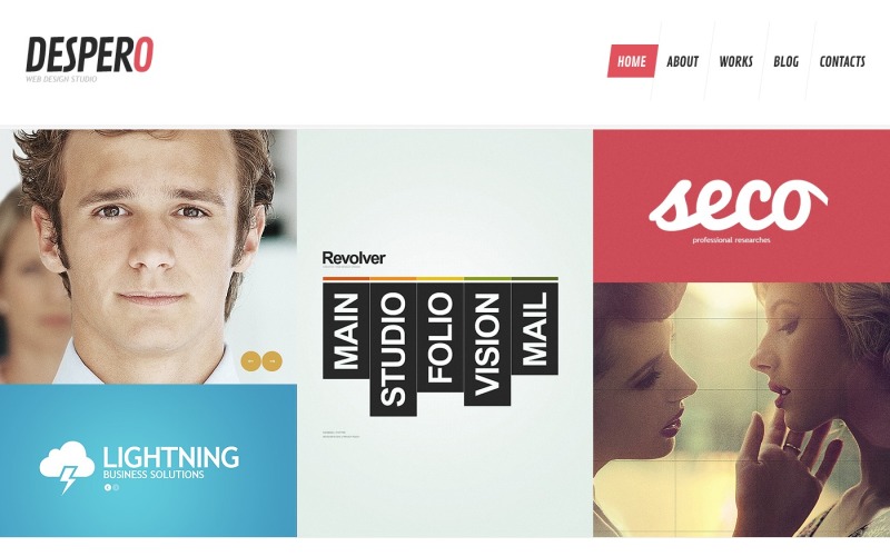 Free Web Designing Website Template