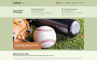 Sport Responsive Free Website Template