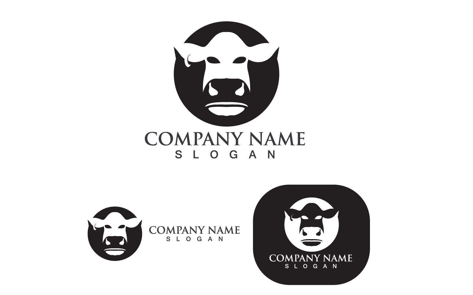 Kit Graphique #248749 Animal Cow Divers Modles Web - Logo template Preview