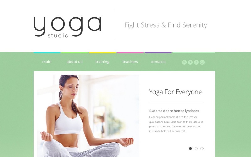 Free Mantra Responsive Website Template