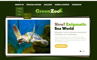 Free Zoo Website Template