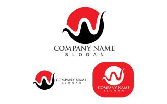 M Logo And Symbol Vector Logo Business V5