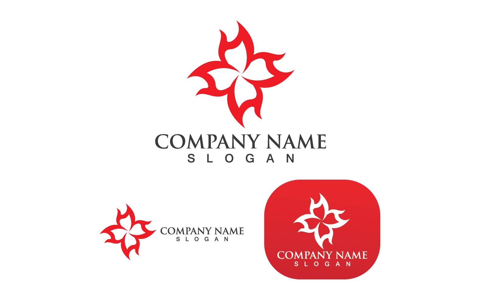 Template #248833 Symbol Flame Webdesign Template - Logo template Preview