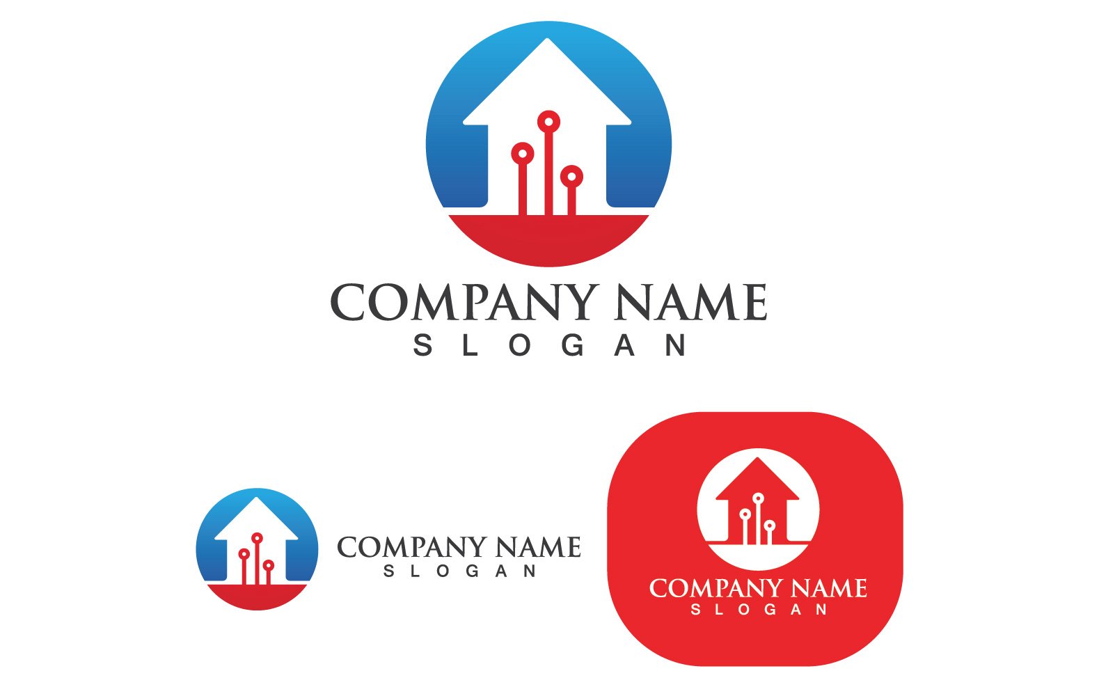 Template #248864 Logo Home Webdesign Template - Logo template Preview