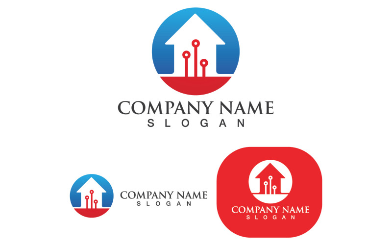 Home Logo And Symbol Building V2 Logo Template