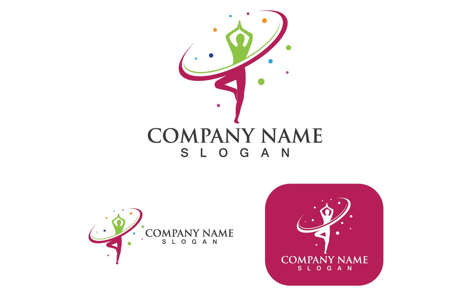 Template #248916 Yoga Health Webdesign Template - Logo template Preview