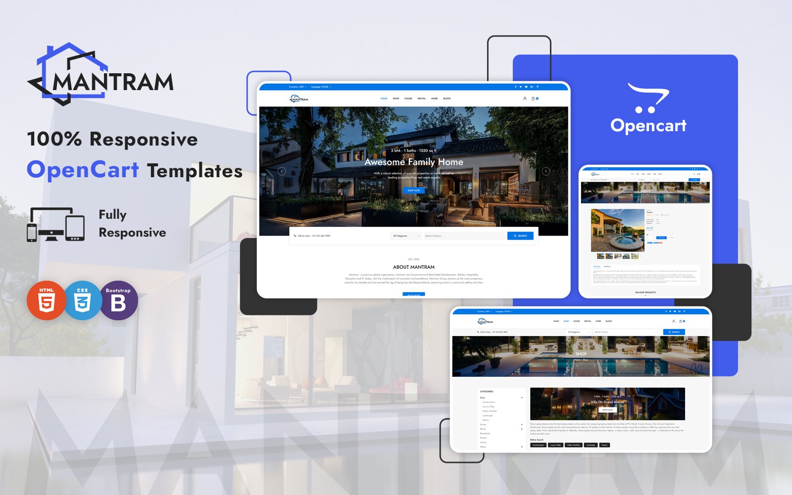 Template #248961 Architecture Broker Webdesign Template - Logo template Preview