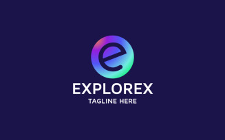 Eplorex Professional Letter E Logo