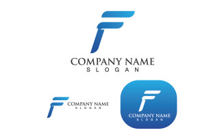 F Logo And Symbol Business Letter V3