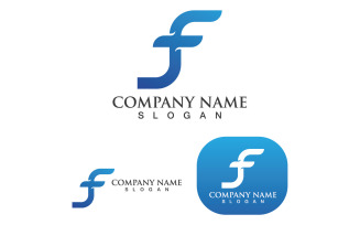 F Logo And Symbol Business Letter V6