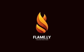Flame Colorful Logo Template