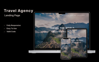 Travel Agency - Landing Page Template