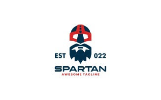 Spartan Simple Logo Template