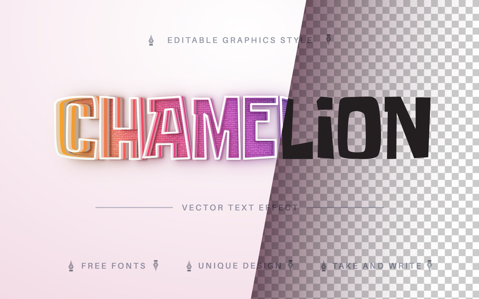 Template #249213 Effect Font Webdesign Template - Logo template Preview