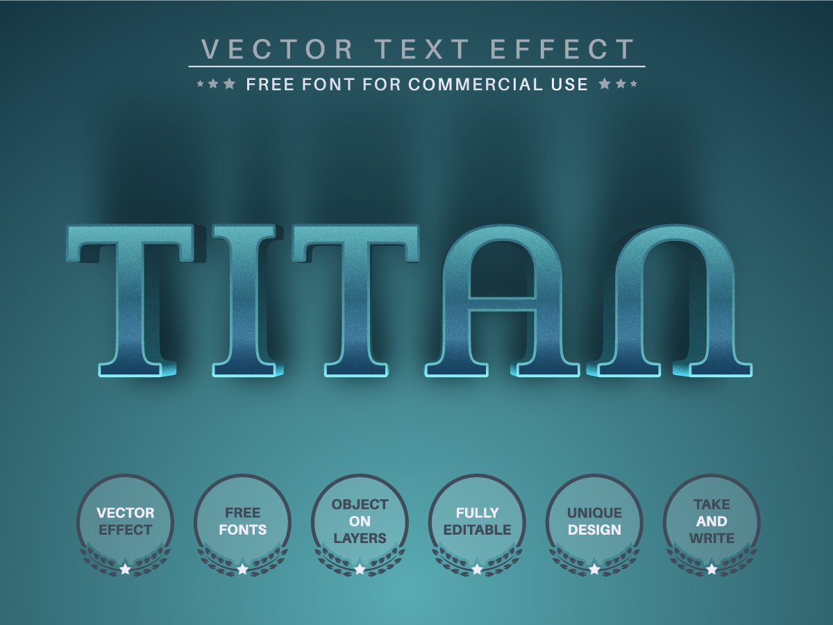 Template #249222 Effect Font Webdesign Template - Logo template Preview