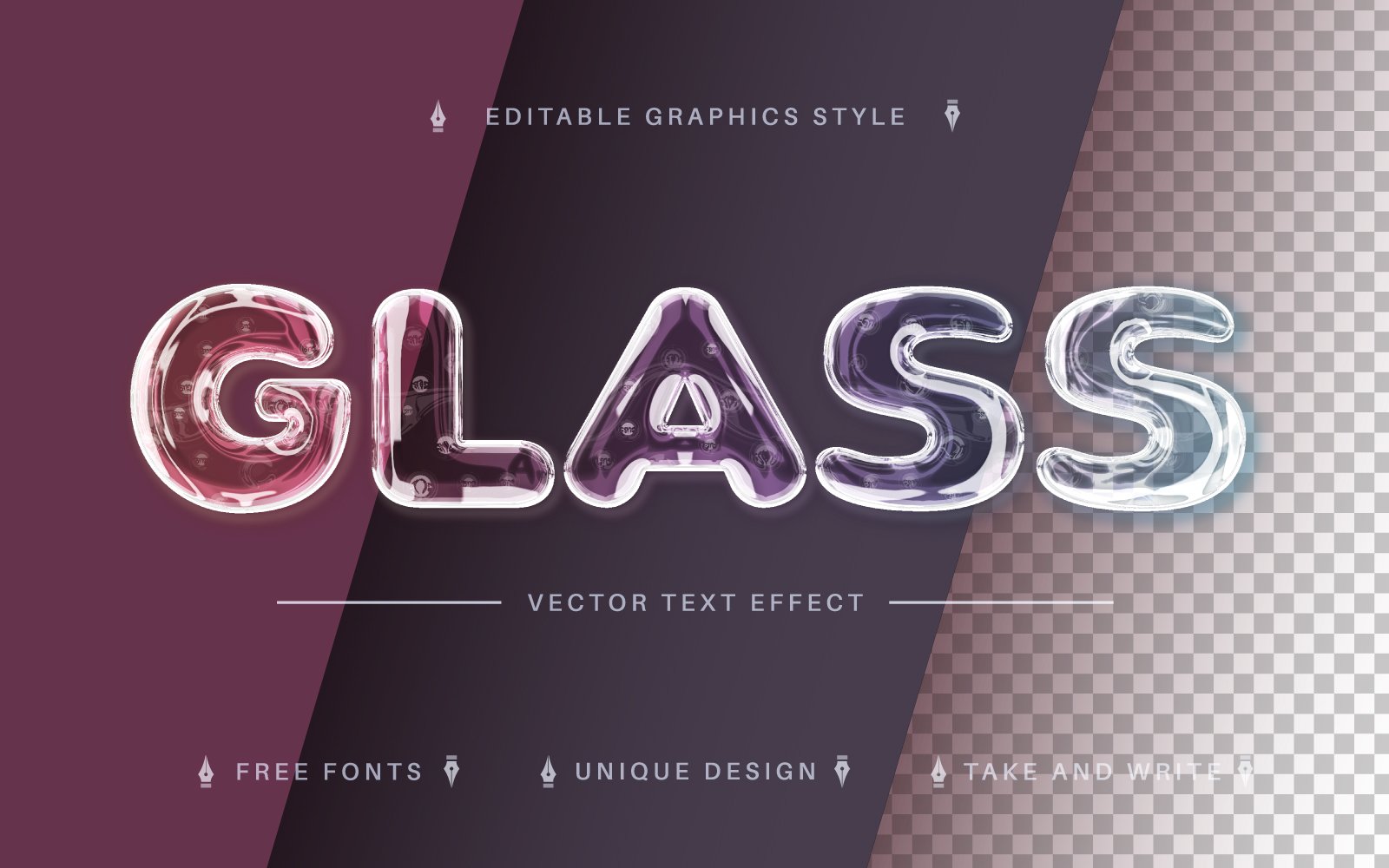 Template #249236 Effect Font Webdesign Template - Logo template Preview