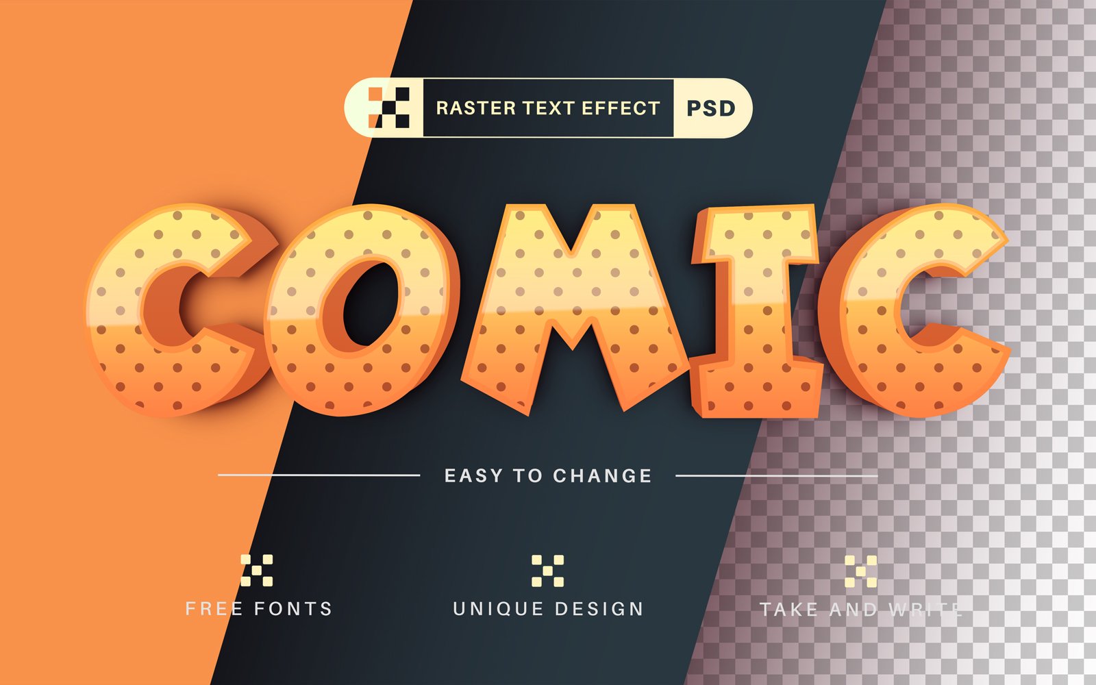 Template #249240 Text Effect Webdesign Template - Logo template Preview