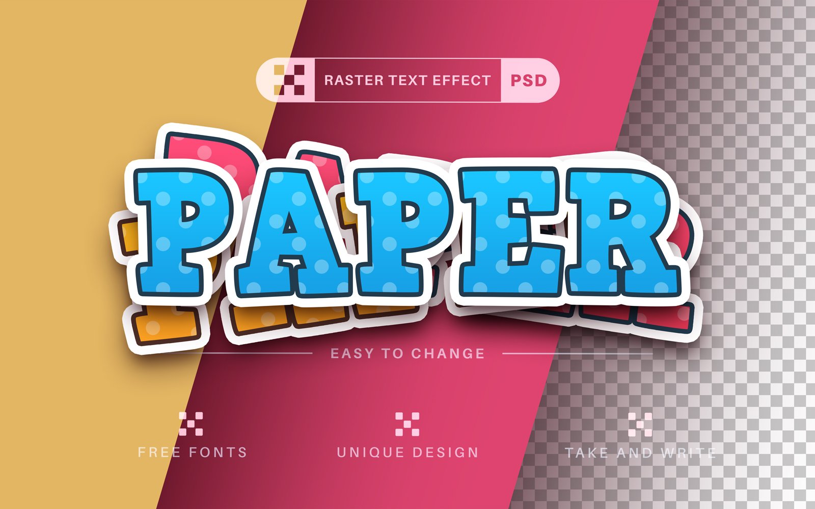 Template #249243 Text Effect Webdesign Template - Logo template Preview