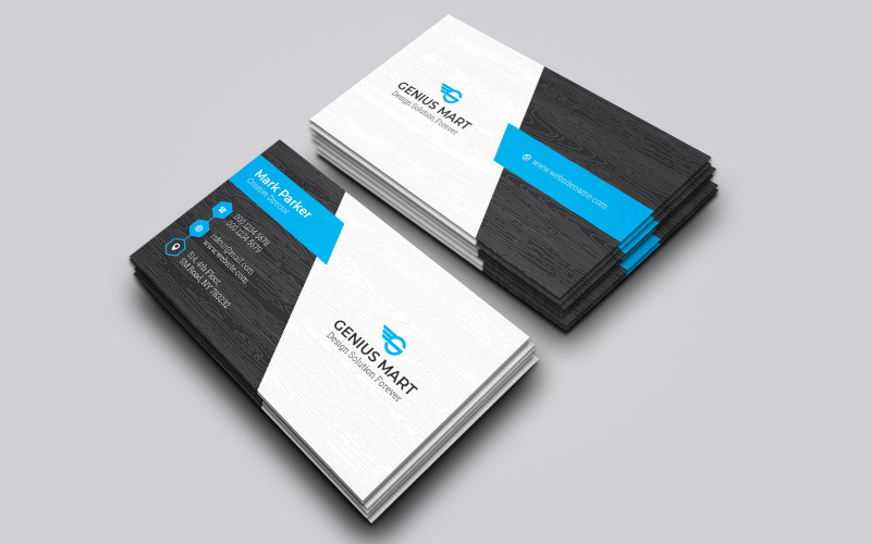 Business Card Template 05 Corporate Identity