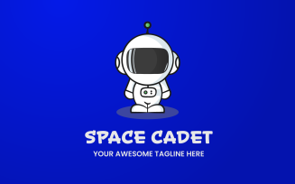 Space Cadet Simple Modern Logo Template
