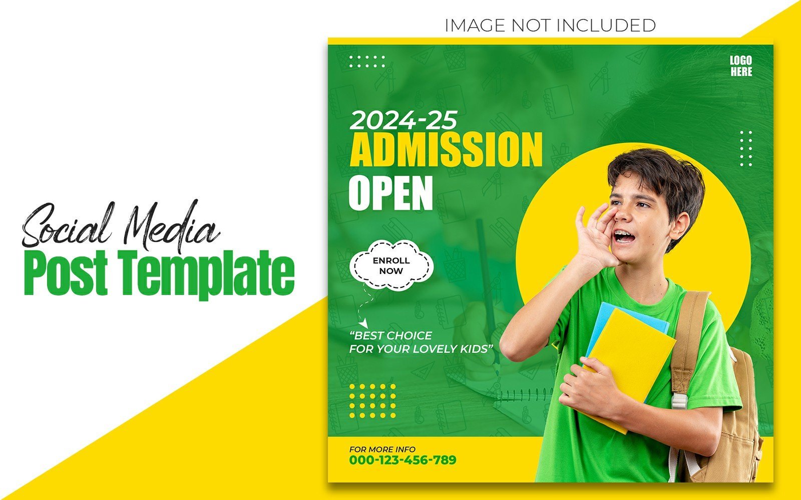 Kit Graphique #249476 Admission Annonces Divers Modles Web - Logo template Preview