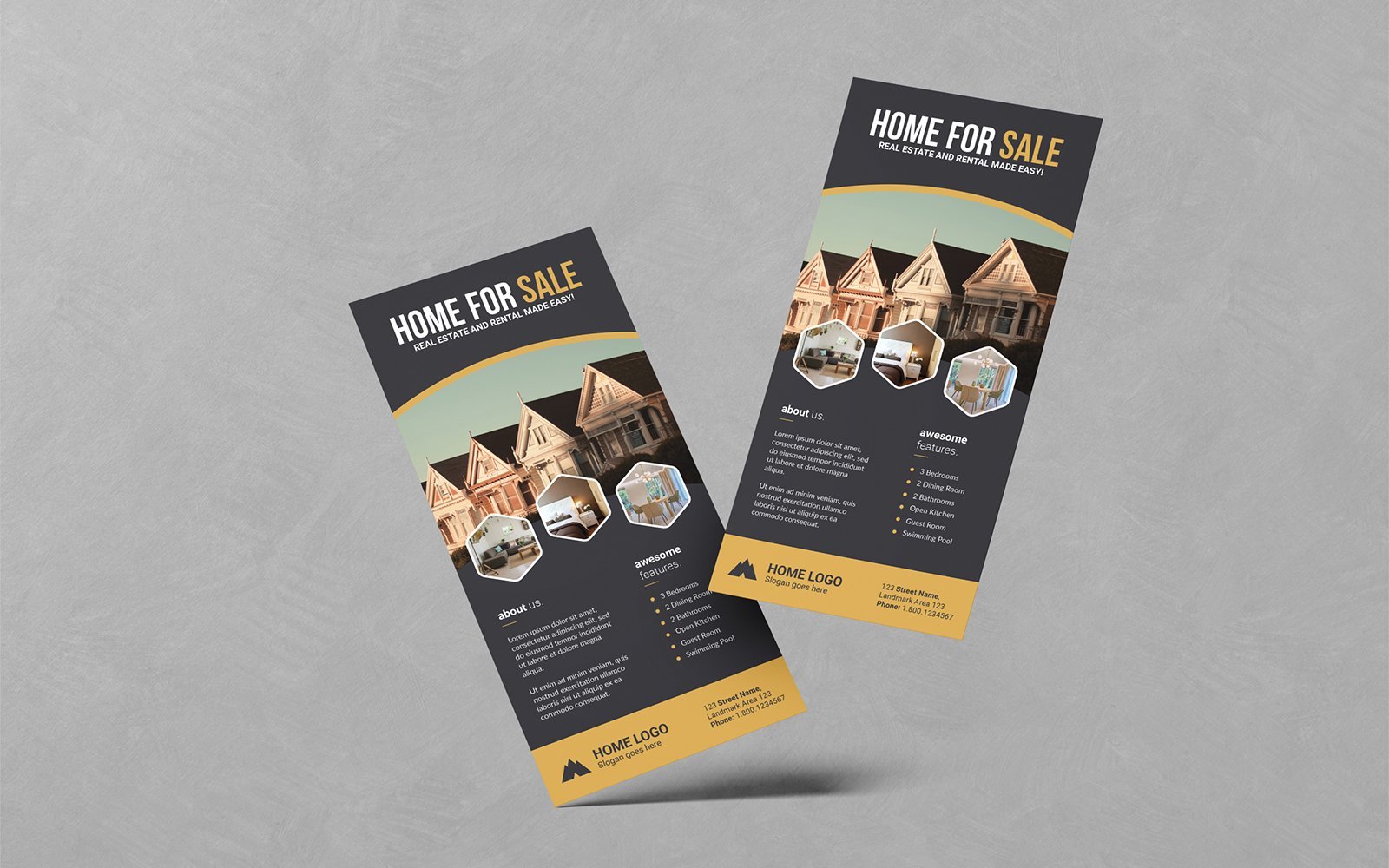 Template #249491 Dl Flyer Webdesign Template - Logo template Preview