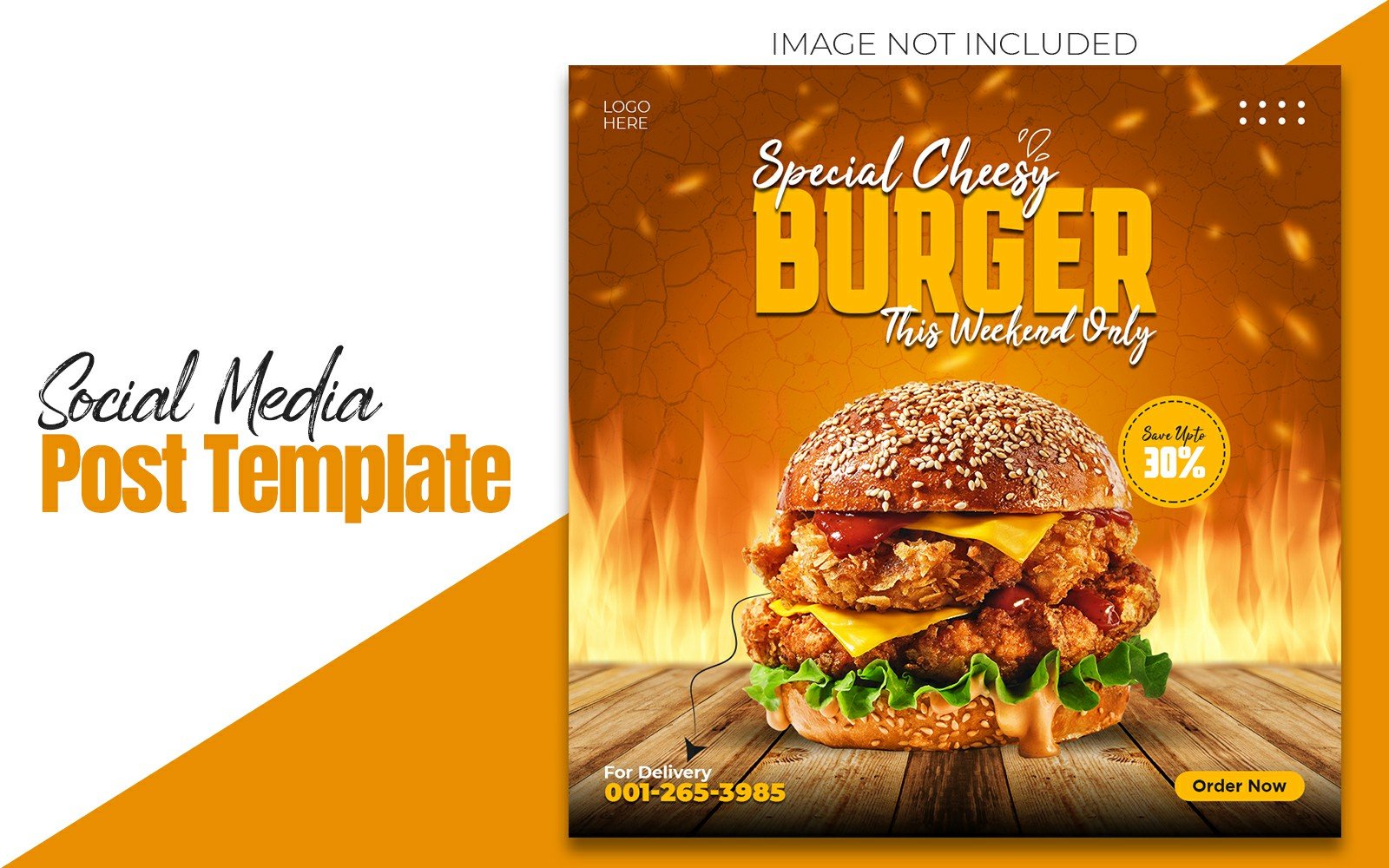 Kit Graphique #249502 Burger Flyer Divers Modles Web - Logo template Preview