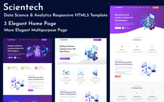 Scientech - Data Science & Analytics Responsive HTML5 Template
