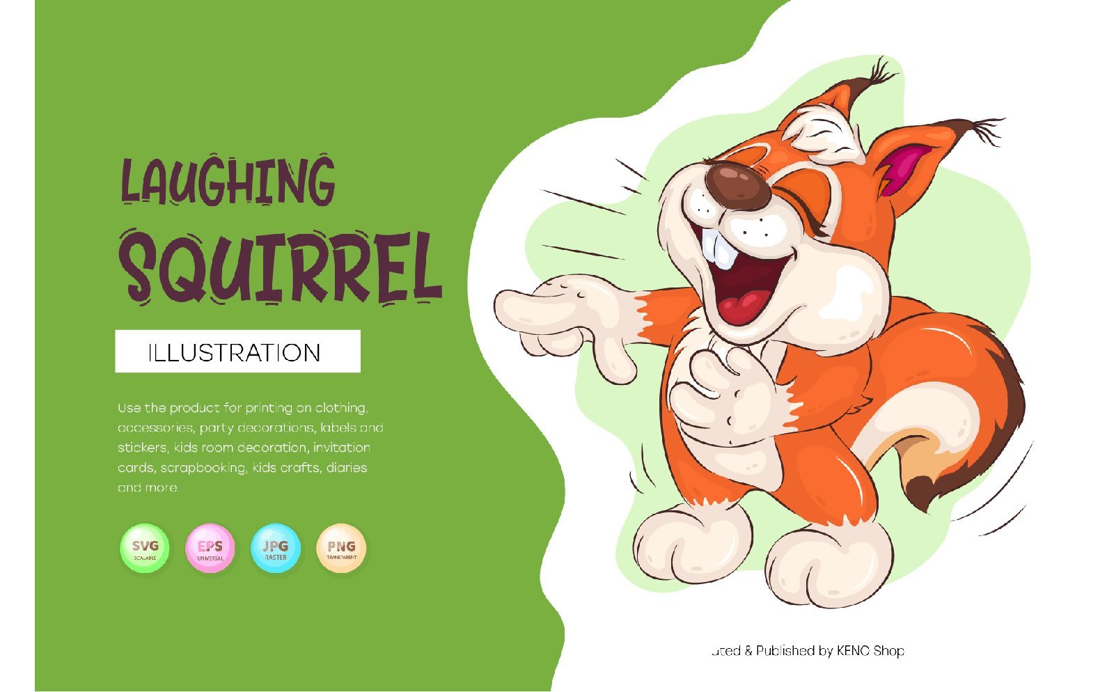 Kit Graphique #249619 Laughing Squirrel Web Design - Logo template Preview
