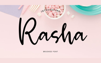Rasha Brush Handwritten Font