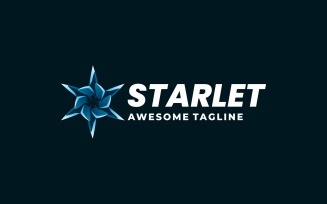 Star Gradient Logo Template