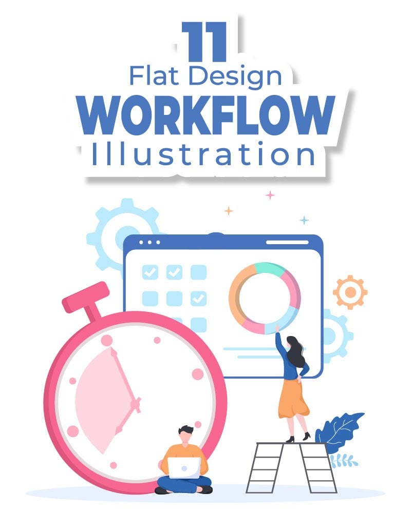 Kit Graphique #249837 Workflow Business Divers Modles Web - Logo template Preview
