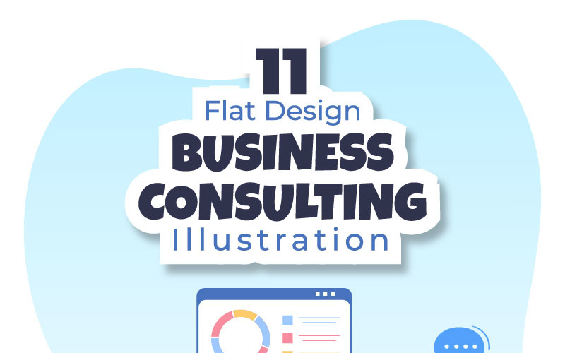 11 Business Plan Consulting Illustration