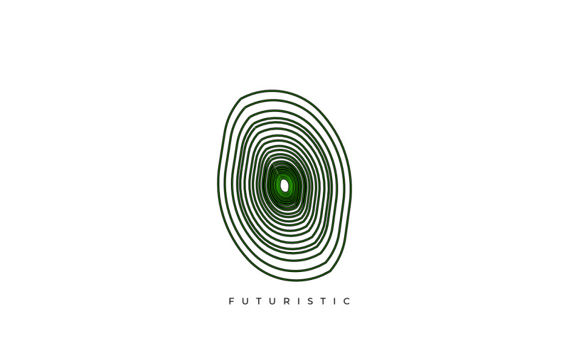 Future Tech Line Abstract Logo Logo Template