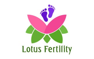 Lotus Fertility Logo Template