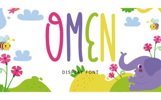 Omen Cute Display Font Children