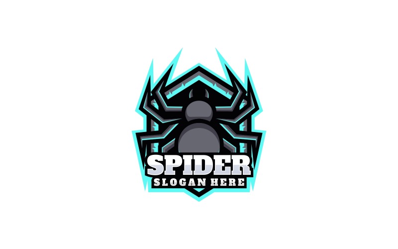 Spider Sport and E-Sports Logo Logo Template
