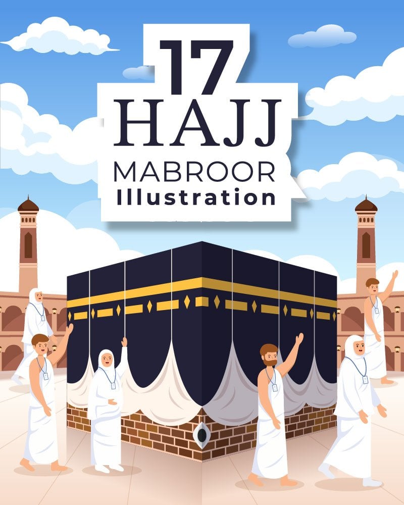 Kit Graphique #249944 Hajj Umrah Divers Modles Web - Logo template Preview