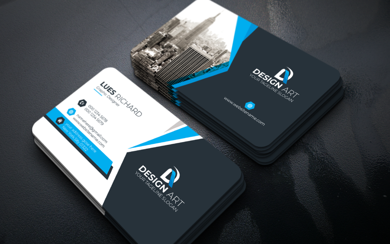 Modren & Creative Business Card Corporate Identity
