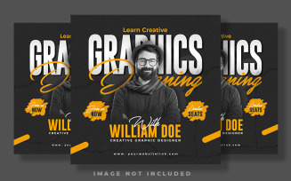Learn Creative Graphics Designing Social Media Post