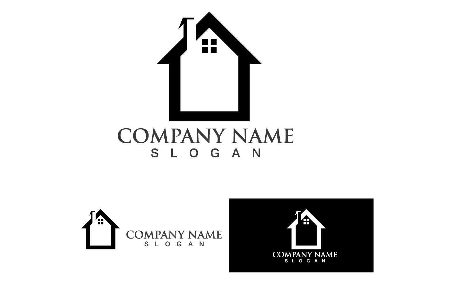 Template #250189 Illustration House Webdesign Template - Logo template Preview