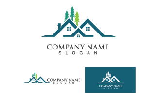 Home And House Building Logo And Symbol Vector V20