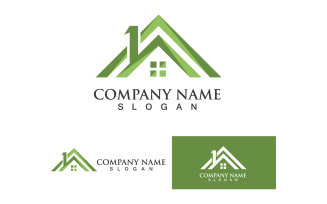 Home And House Building Logo And Symbol Vector V21