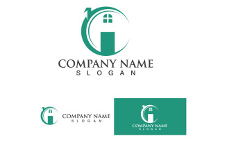Home And House Building Logo And Symbol Vector V25