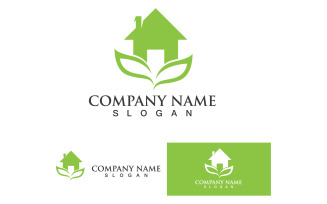 Home And House Building Logo And Symbol Vector V4